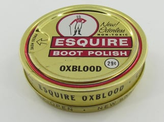 US WWII Era Esquire Boot Polish