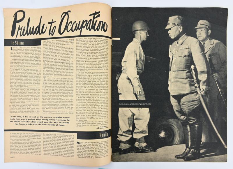 US WW2 Yank Magazine 28 September 1945