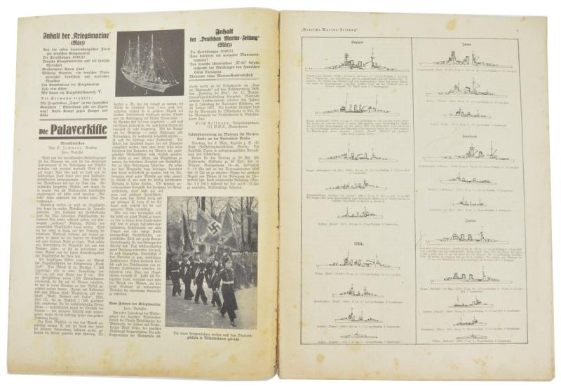 German KM Magazine 1937