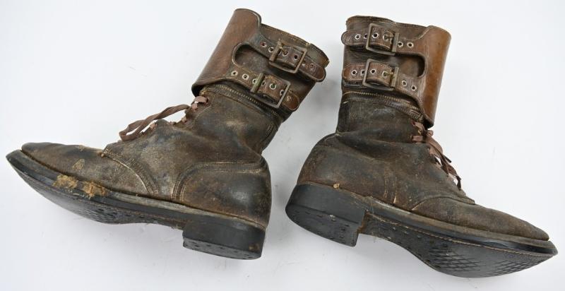 US WW2 Double Buckle Combat Boots