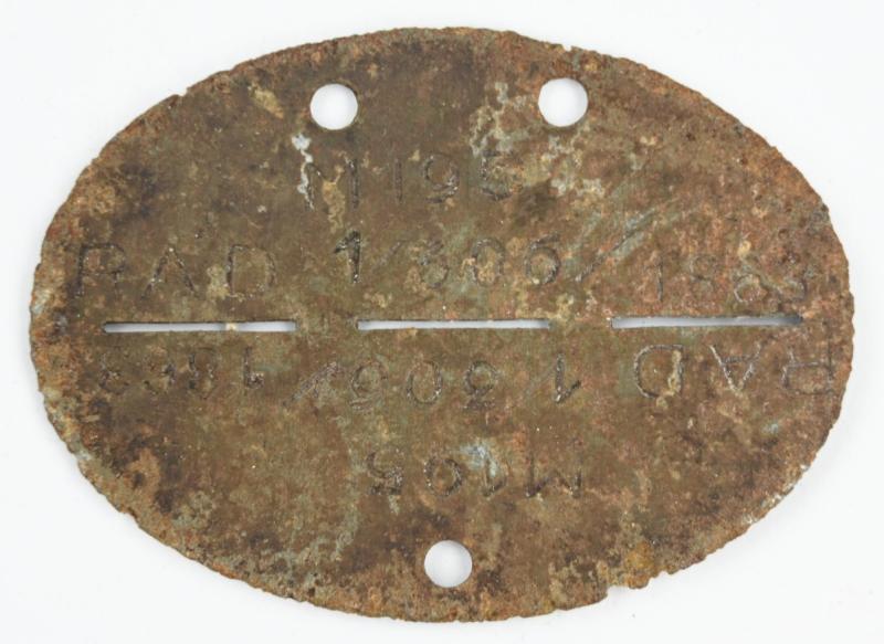 German RAD Dog-Tag