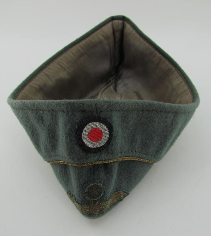 2x Kriegsmarine Coastal Artillery Officer's Overseas Cap