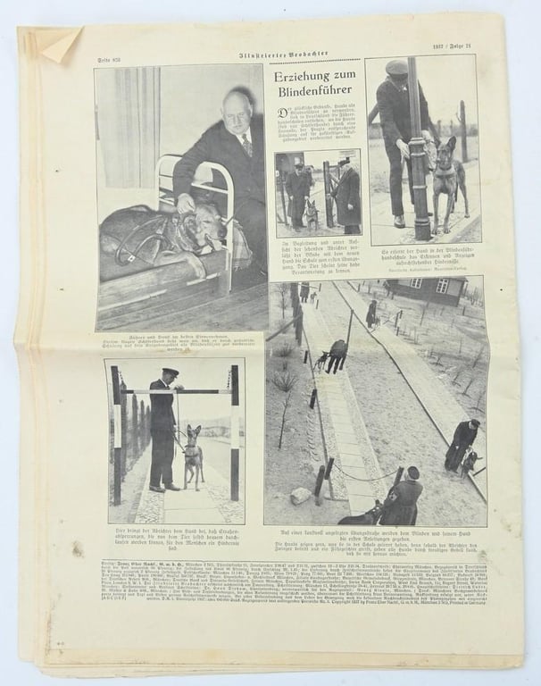 German Magazine "Illustrierte Beobachter" Dated 27 May 1937