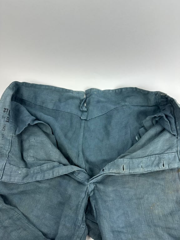 WW2 German M40 HBT or Drillich combat trousers