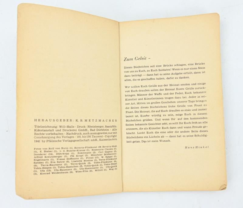 German WH Soldiers Pocket Booklet