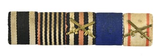 German WW1 5-Pieced Ribbonbar