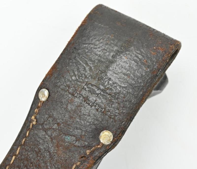 German WH K98 Bayonet with frog