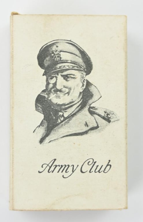 British WW2 Army Club Cigarettes Pack