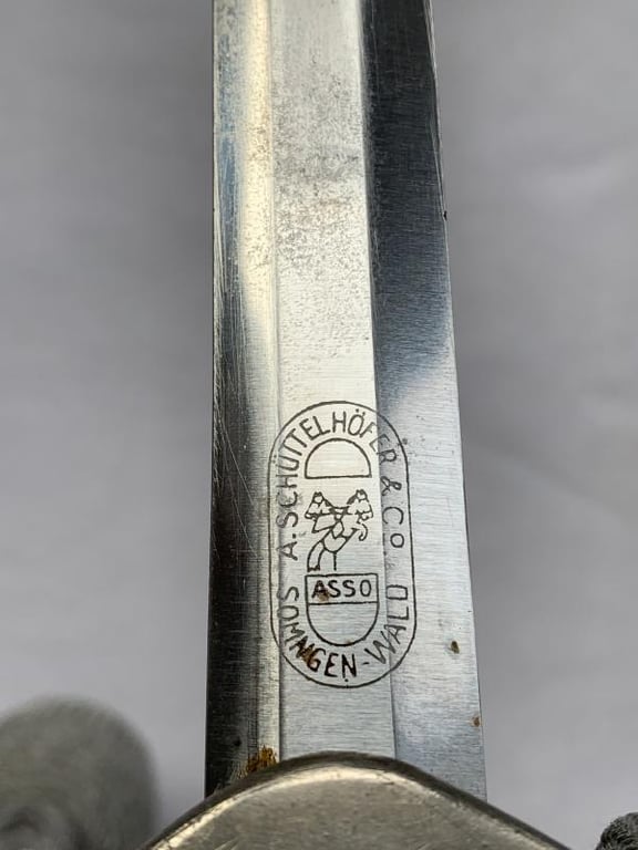 WH (Heer) Officer's Dagger - A. Schüttelhöfer -