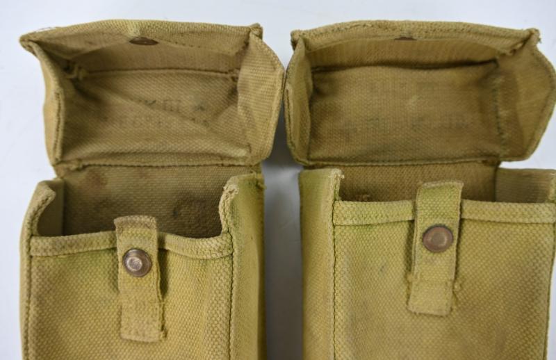 British WW2 Brengun Pouch Set