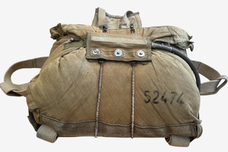 Luftwaffe Fighterpilot Seat with Parachute and harness