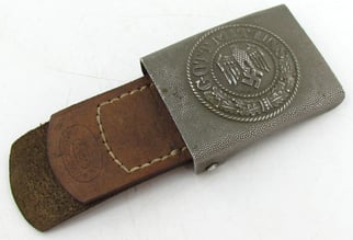 Wehrmacht (Heer) EM/NCO Aluminum Belt Buckle – Gebrüder...
