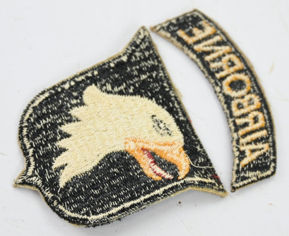 US WW2 101st Airborne Division SSI - Type 2