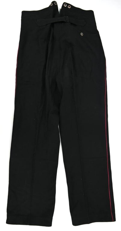 German Third Reich Firefighter Dress Trousers