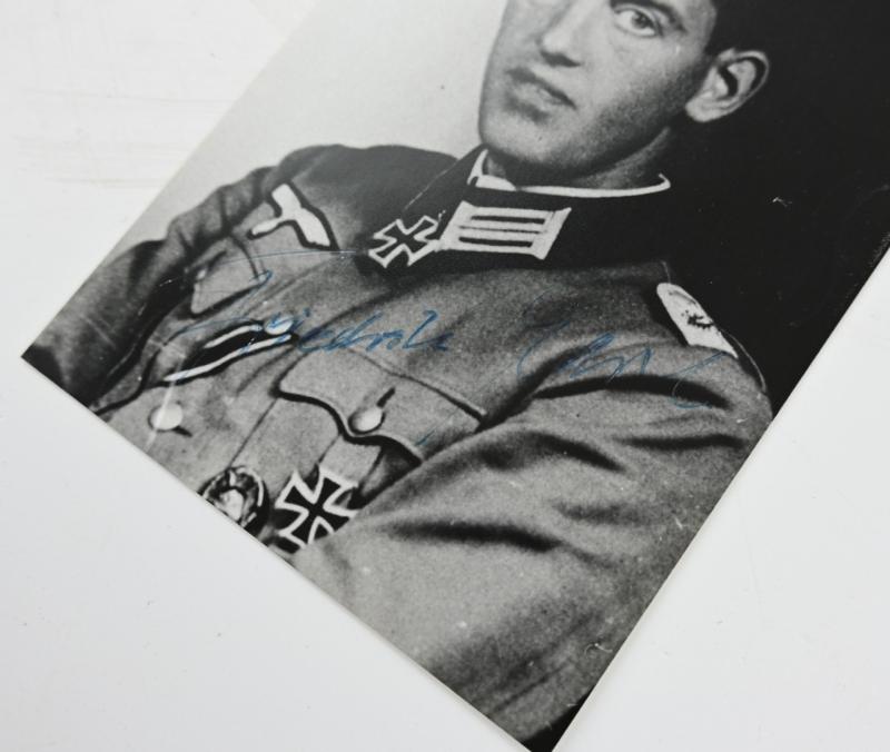 Signature of Wehrmacht Heer KC Recipient 'Friedrich Carl'