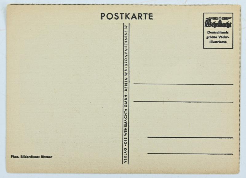 German RAD Propaganda Postcard
