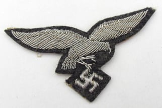 Luftwaffe bullion officers 'Droop Tail ' breast eagle