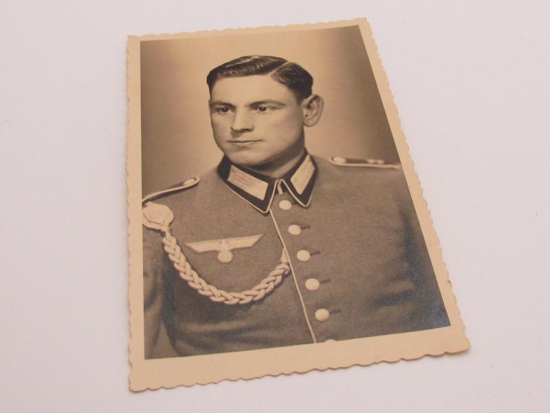 Portrait Photo of a Wehrmacht Soldier