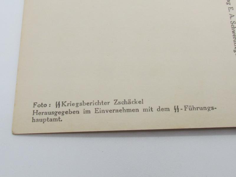 Postcard : Unsere Waffen-SS