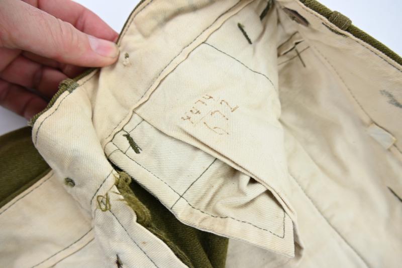US WW2 Wool Serge Trousers