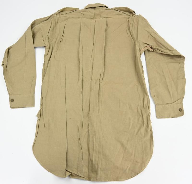 British WW2 Khaki Drill Tropical Shirt