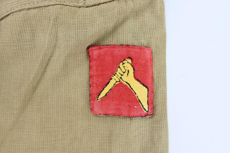 British WW2 KD Indian 19th Division Tunic