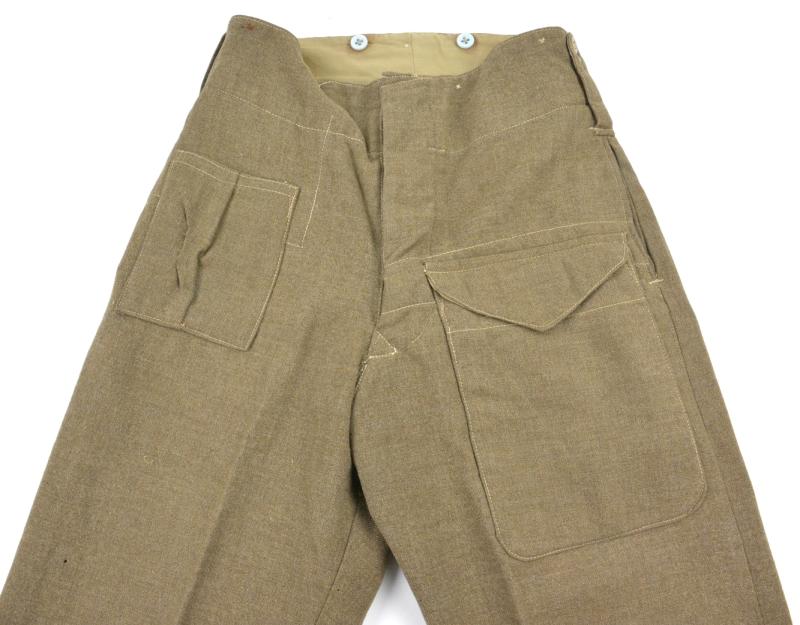 British WW2 P37 Battledress Trousers