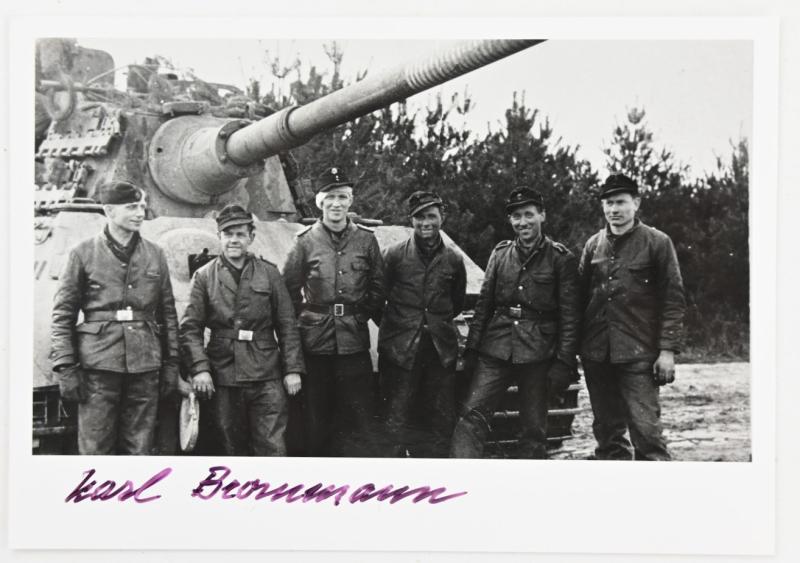 Signature of Waffen-SS Member 'Karl Brommann'