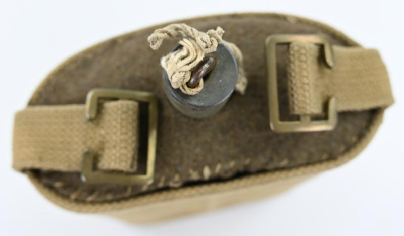 British WW2 Water Canteen with Cover 1943