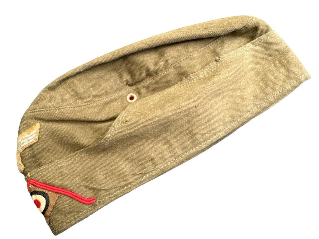 Wehrmacht Heer ( Afrikakorps ) M34 Tropical Overseas Cap – Artillery - Clemens Wagner 1942
