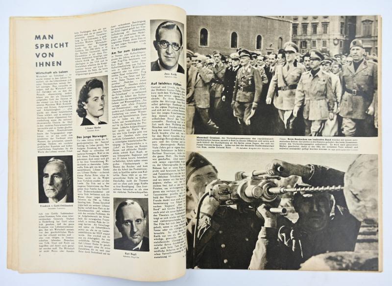 German Third Reich Magazine 'Die Woche' 1943