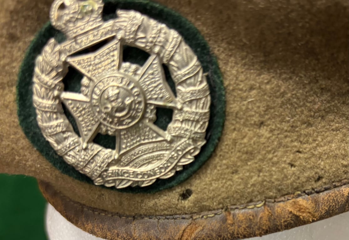 1945 Dated Rifle Brigade Khaki Beret