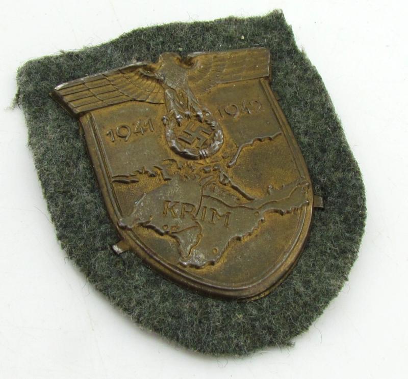 Wehrmacht (Heer) Krim Shield, by Rudolf Souval