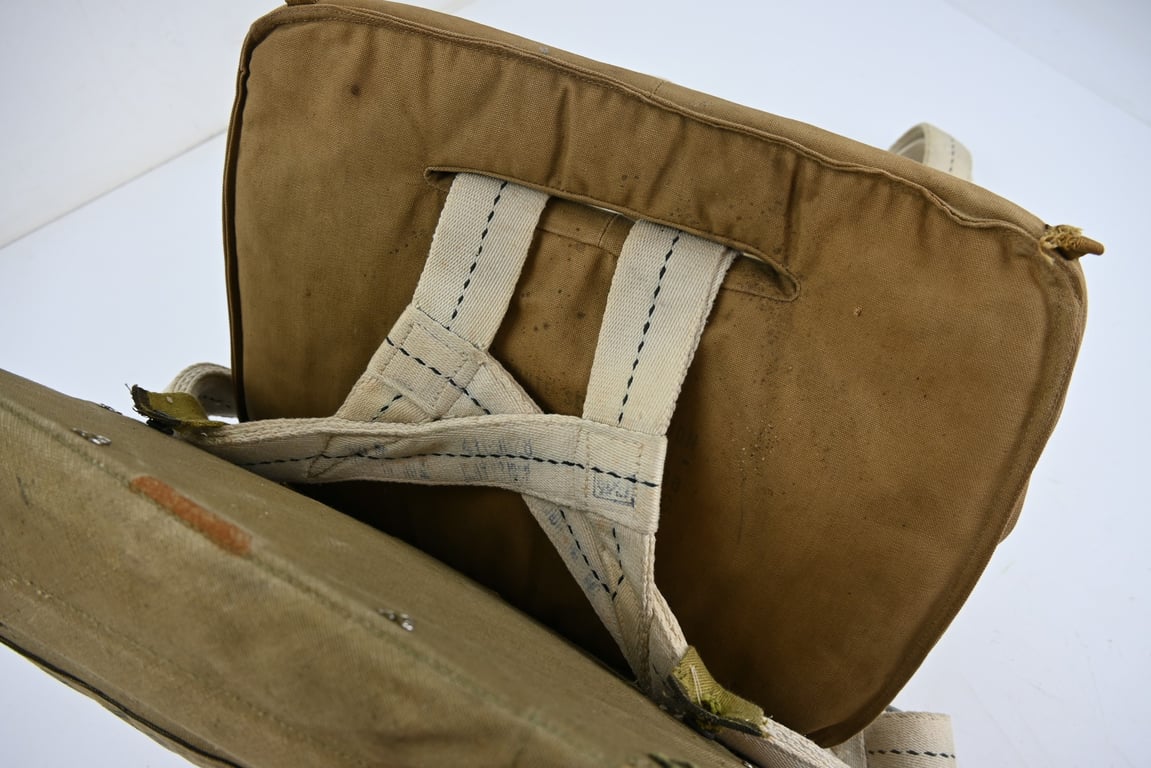 USAAF WW2 Named AN6510-1 Seat Parachute Harness Assembly