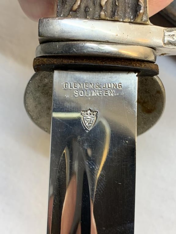 Small Police Clamshell Bayonet - Clemen & Jung -