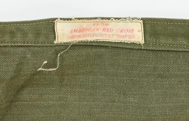US WW2 Red Cross Ditty Bag