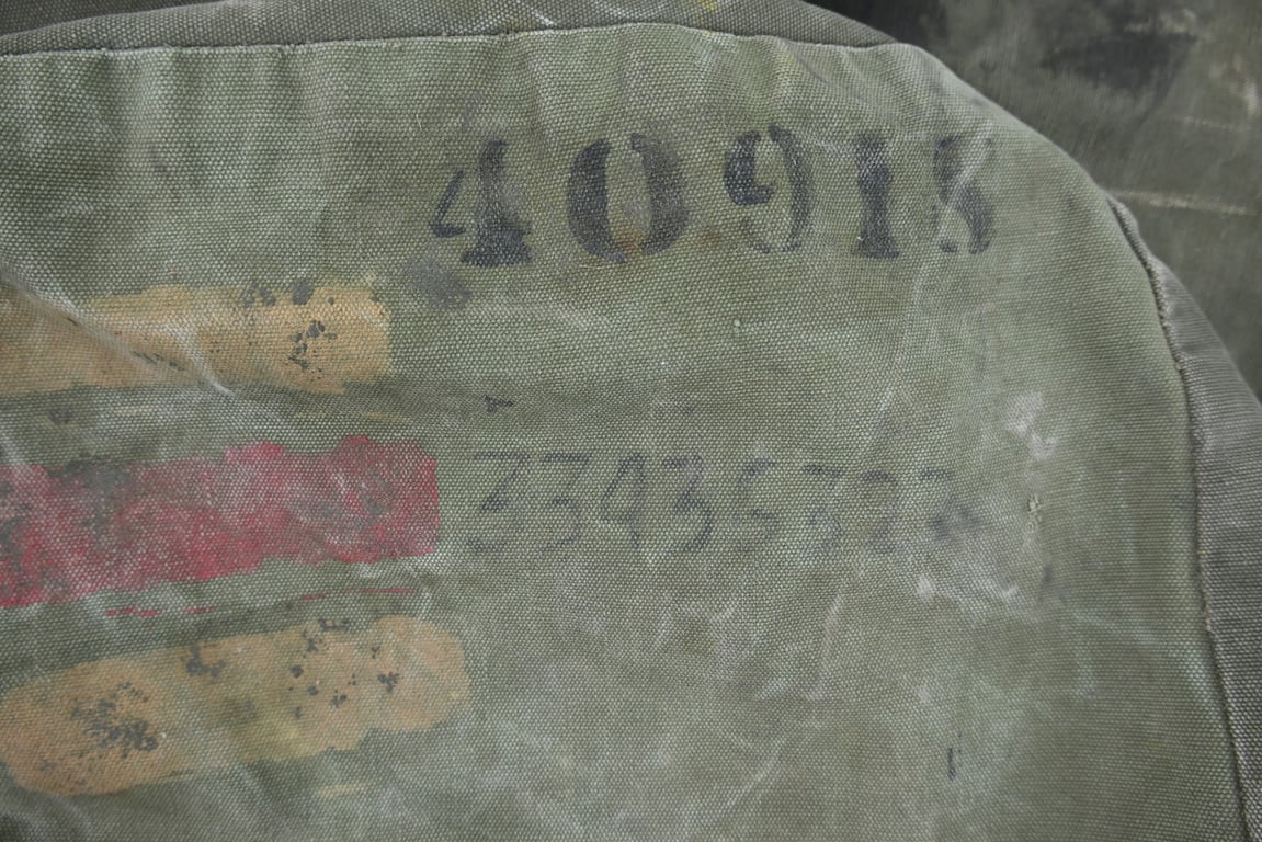 US WW2 Named 'Normandy' Kitbag