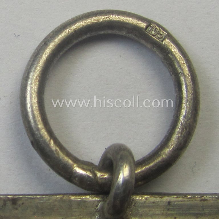 Maker- (ie. '106'-) marked 'Eisernes Kreuz II. Klasse' by the Austrian company: 'Brüder Schneider A.G.'