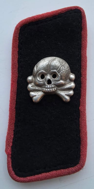 WW2 German Panzer wrap collar tabs