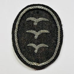 DLV Segelflieger-C-Abzeichen – Hand-Embroidered Glider Pilot Badge