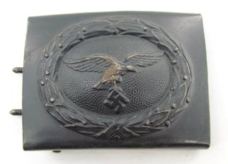 Luftwaffe steel belt buckle (N&H 1942)