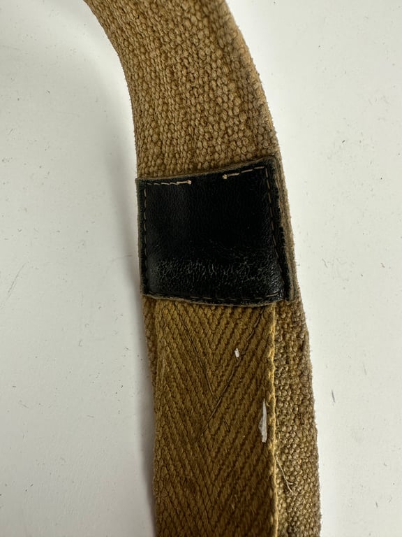 RARE Wehrmacht tropical ‘Afrikakorps’ belt  by  "E. Schneider"