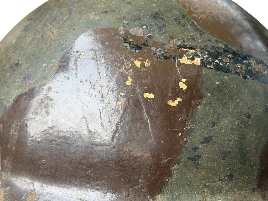 British Camouflaged Helmet