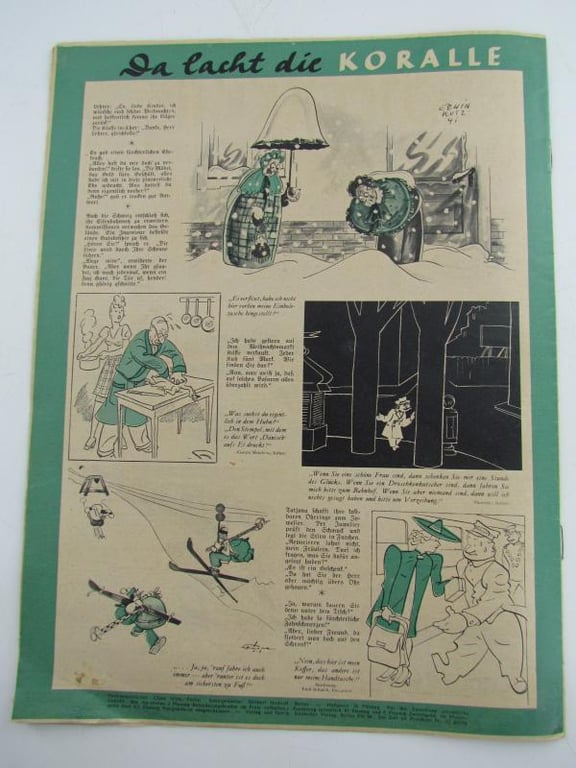 Koralle Magazine dated 28 December 1941