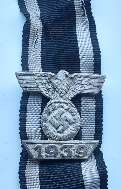 Bar to the WWI Iron Cross second-class ('Wiederholungsspange zum EK II. Klasse')