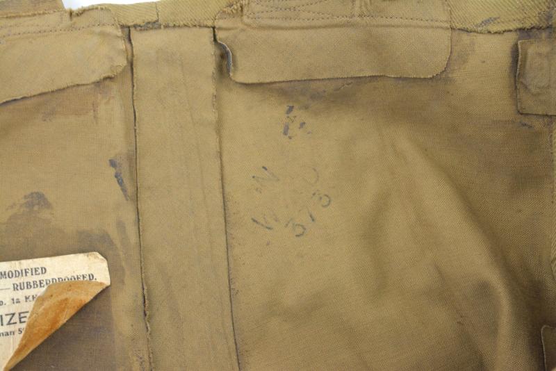 British WW2 Dispatch Riders Rubberized Over Trousers