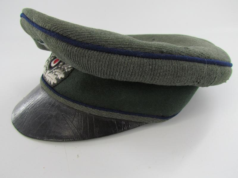 Wehrmacht ( Heer ) Medical Officers CRUSHER Visor Cap...Named