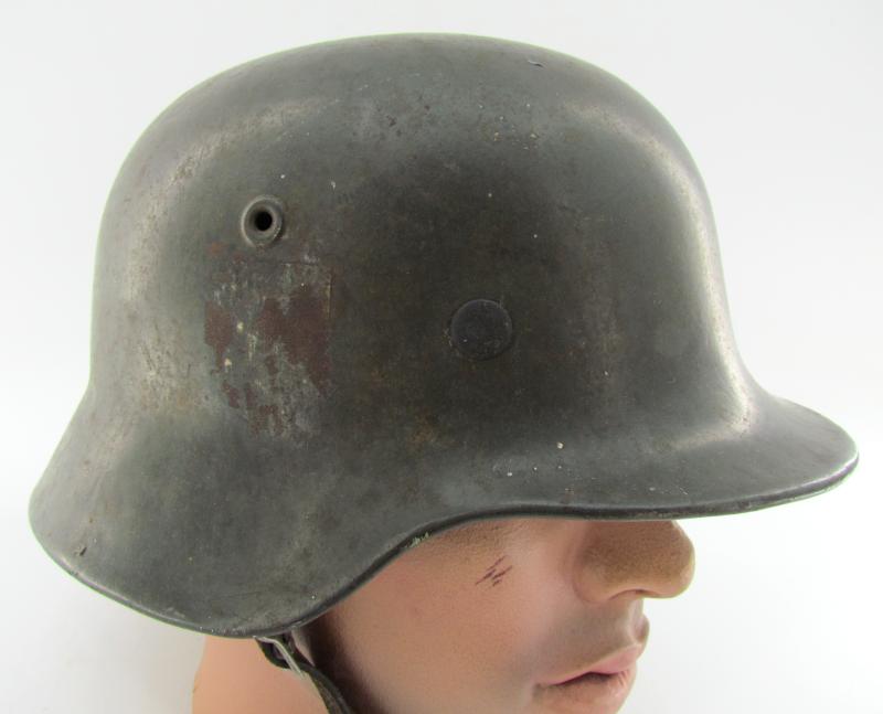 M40 Double Decal Combat Polizei (Police) Helmet SE66