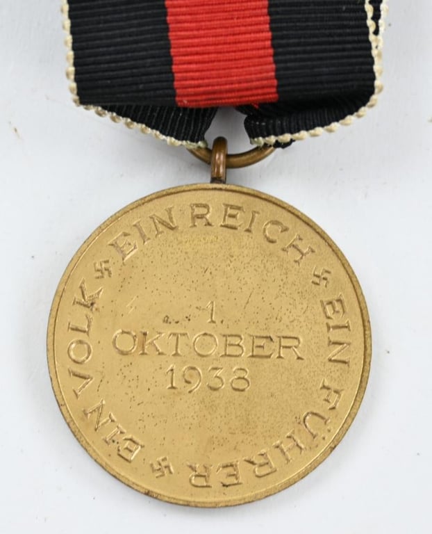 German 1 October 1938 medal
