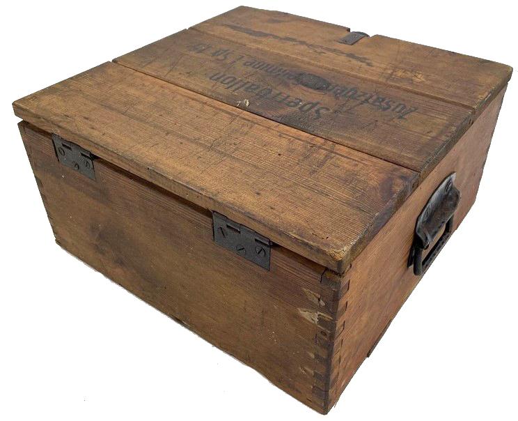 German WW1 Sperrballon Seilmine Equipment box